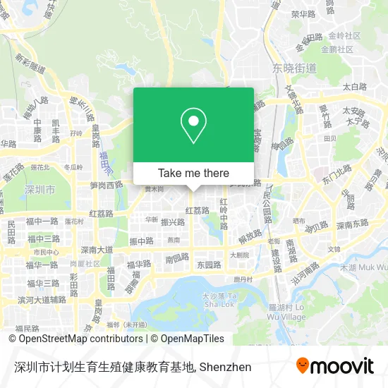 深圳市计划生育生殖健康教育基地 map