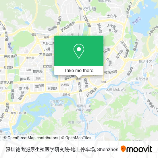 深圳德尚泌尿生殖医学研究院-地上停车场 map