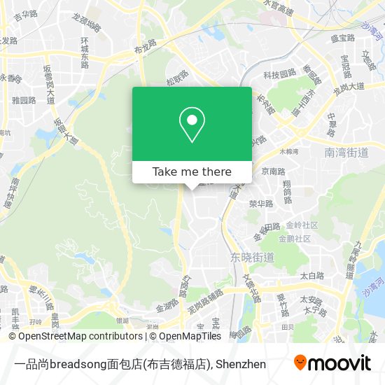 一品尚breadsong面包店(布吉德福店) map