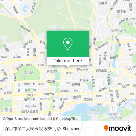 深圳市第二人民医院-发热门诊 map