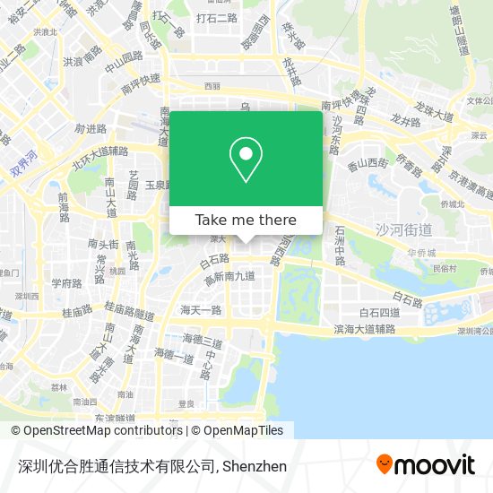 深圳优合胜通信技术有限公司 map