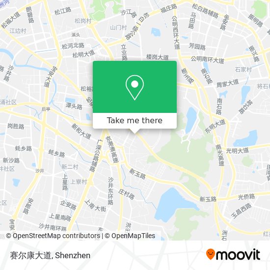 赛尔康大道 map