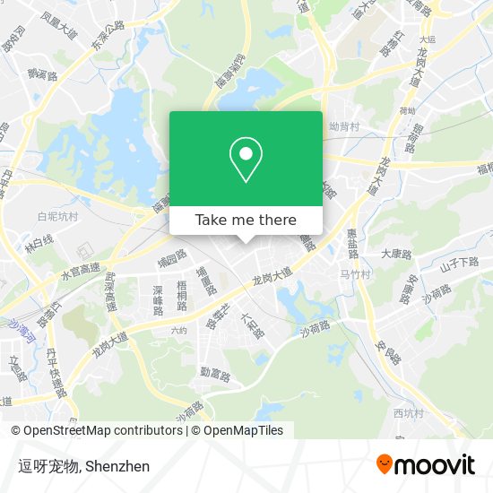 逗呀宠物 map