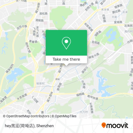 hey黑逗(荷坳店) map