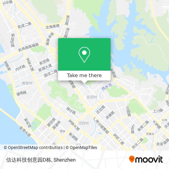 信达科技创意园D栋 map