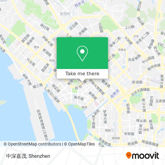 中深嘉茂 map