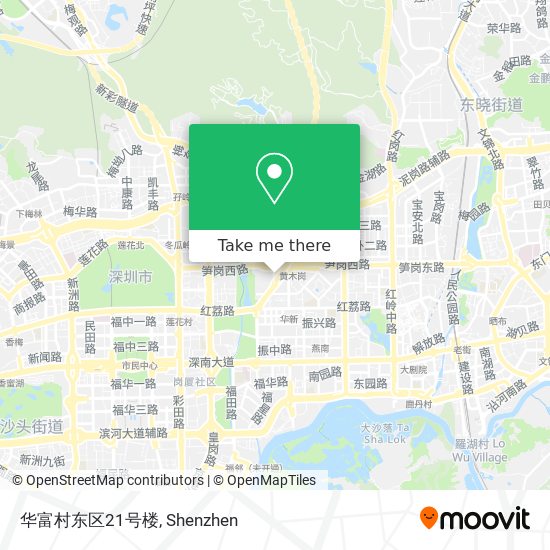 华富村东区21号楼 map