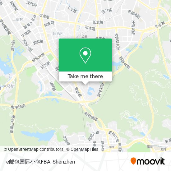 e邮包国际小包FBA map