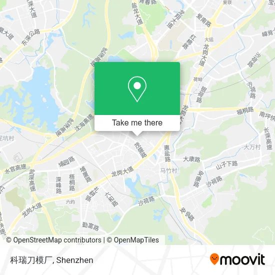 科瑞刀模厂 map