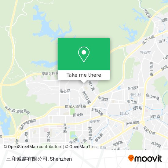 三和诚鑫有限公司 map