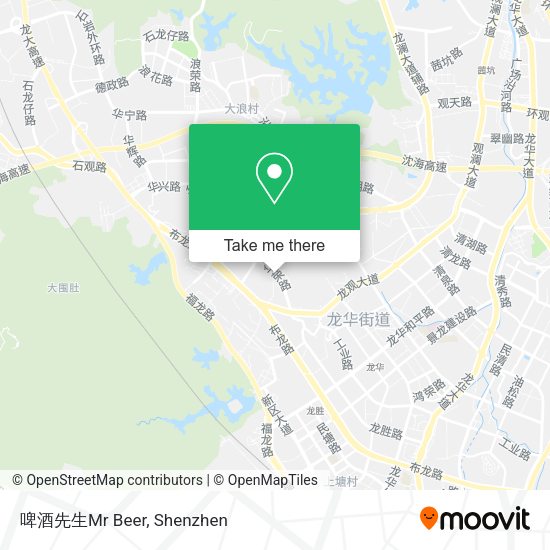 啤酒先生Mr Beer map