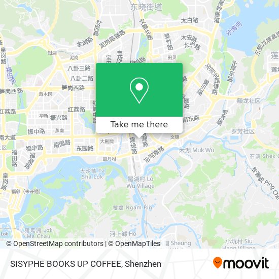 SISYPHE BOOKS UP COFFEE map