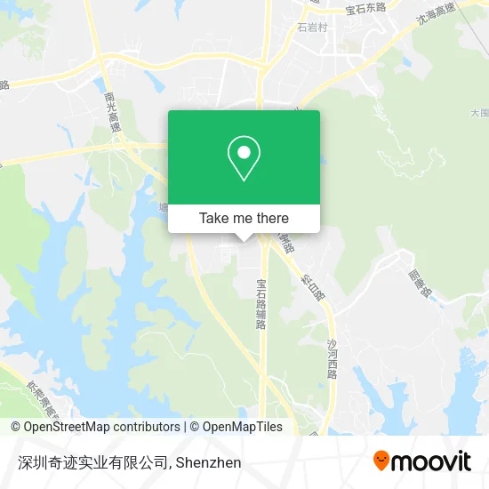 深圳奇迹实业有限公司 map