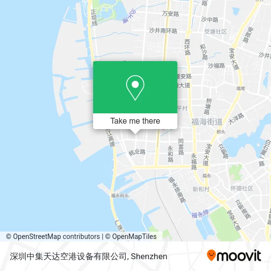 深圳中集天达空港设备有限公司 map