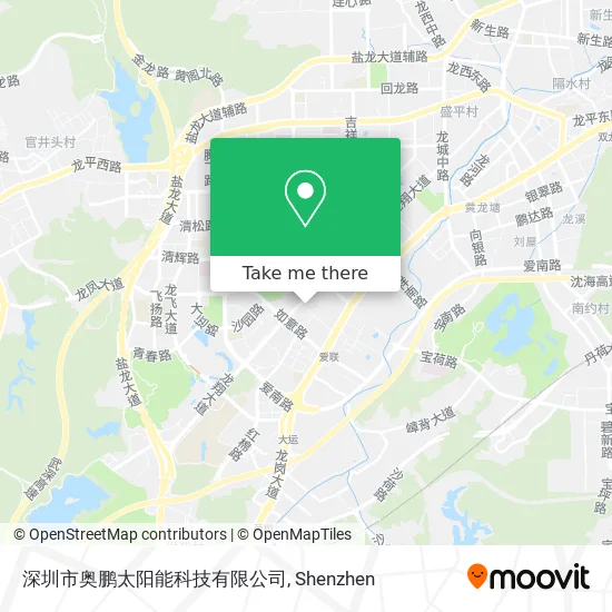 深圳市奥鹏太阳能科技有限公司 map