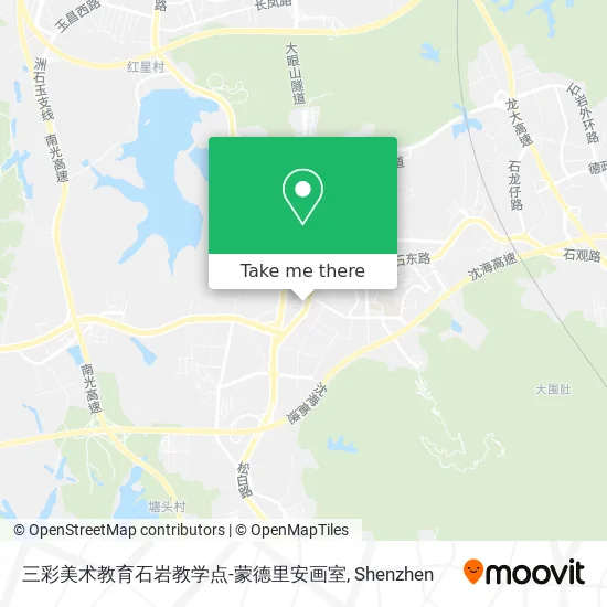 三彩美术教育石岩教学点-蒙德里安画室 map