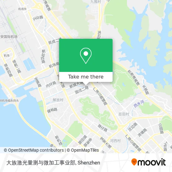 大族激光量测与微加工事业部 map