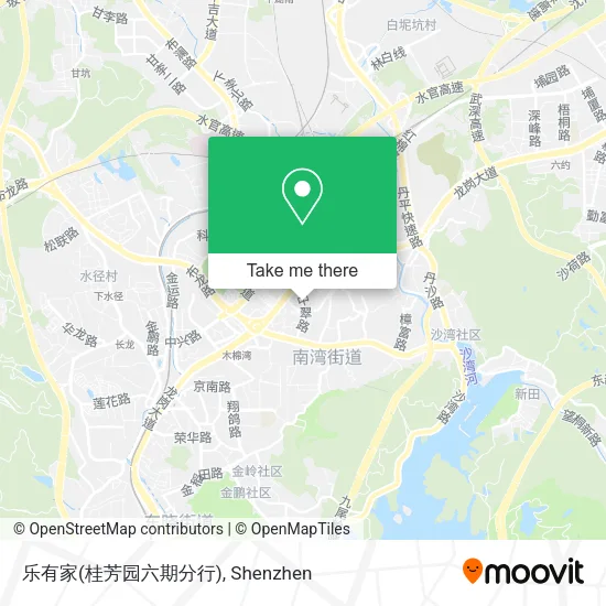 乐有家(桂芳园六期分行) map