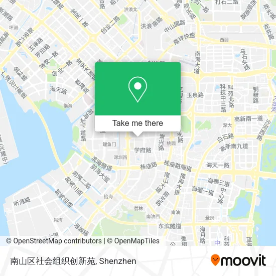 南山区社会组织创新苑 map