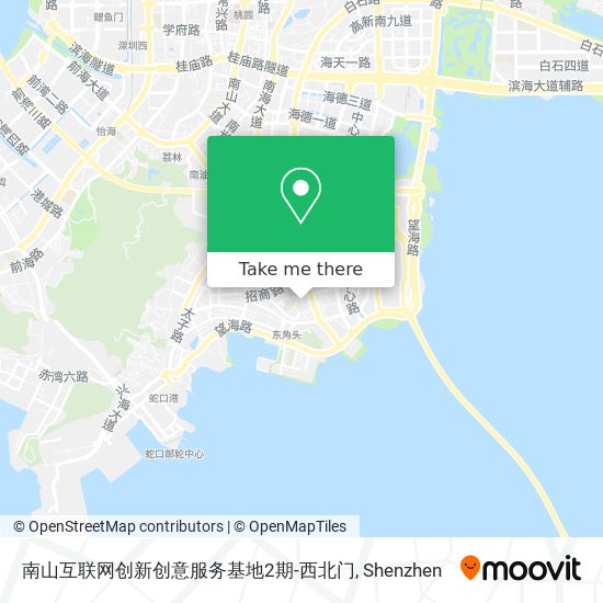 南山互联网创新创意服务基地2期-西北门 map