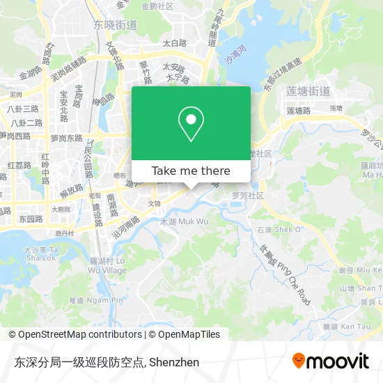 东深分局一级巡段防空点 map