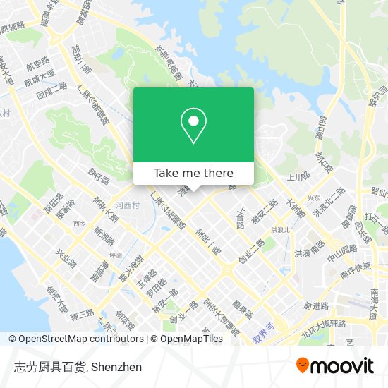 志劳厨具百货 map