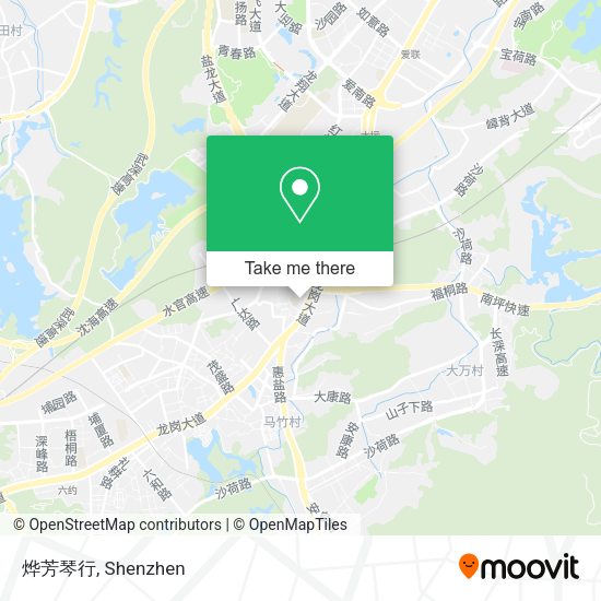 烨芳琴行 map