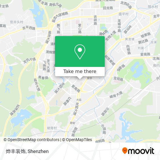 烨丰装饰 map