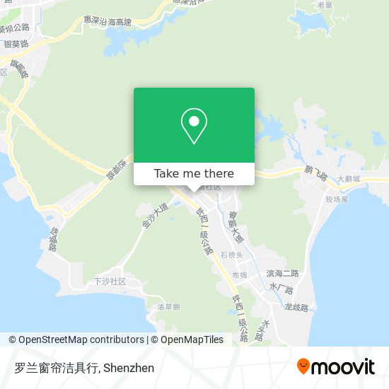 罗兰窗帘洁具行 map