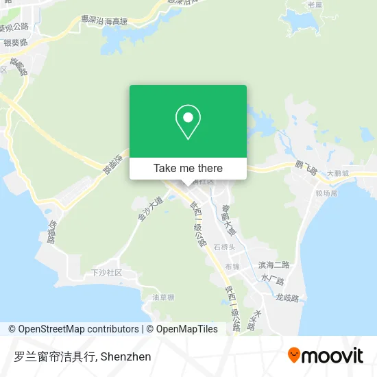 罗兰窗帘洁具行 map