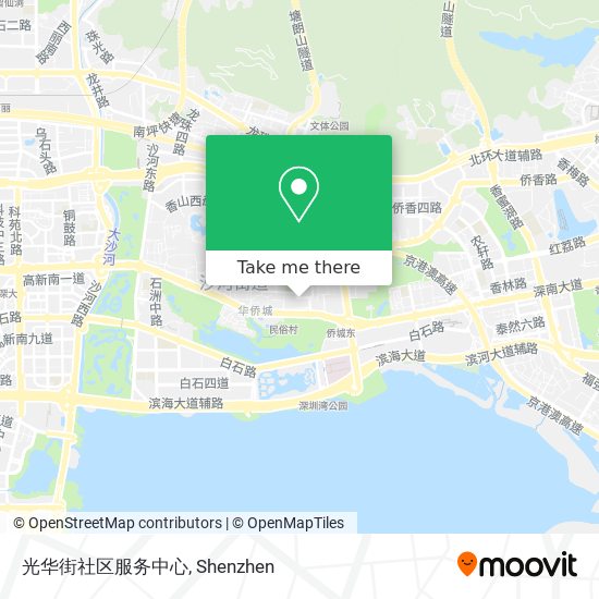 光华街社区服务中心 map