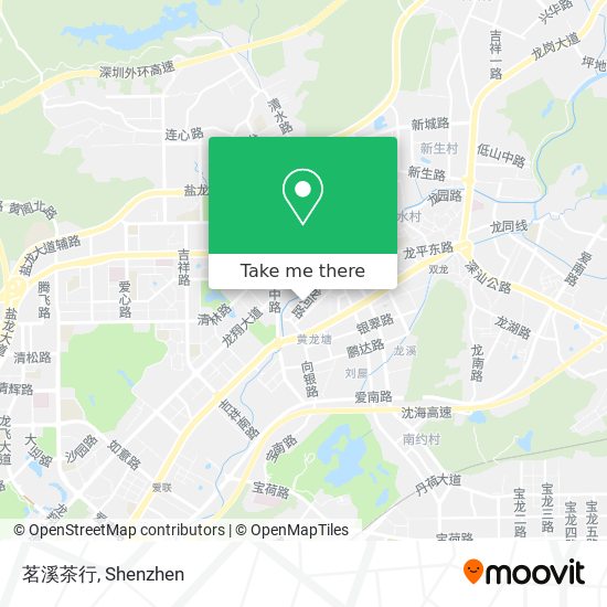 茗溪茶行 map