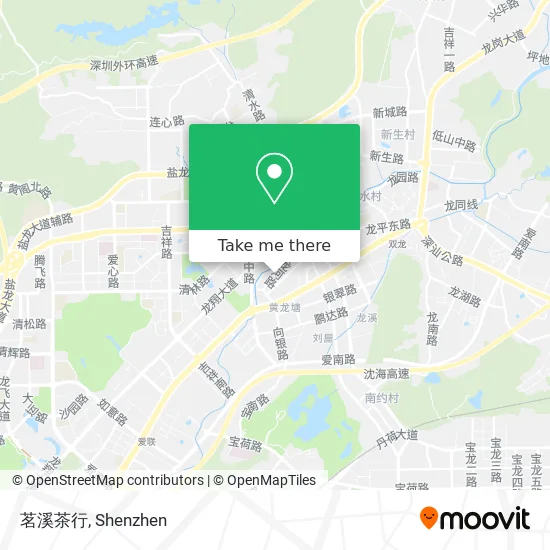 茗溪茶行 map