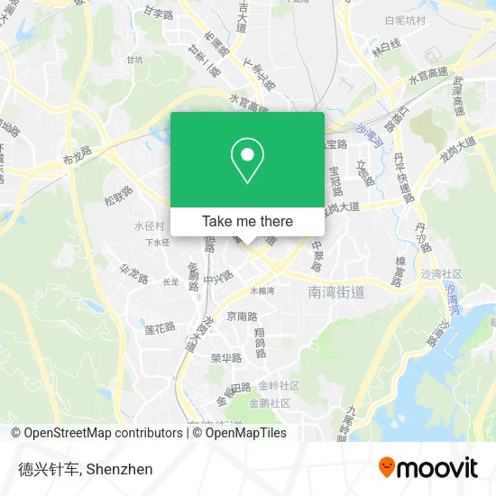 德兴针车 map