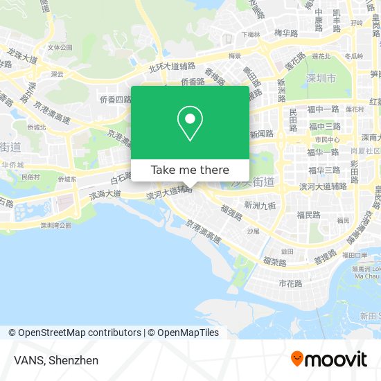 VANS map