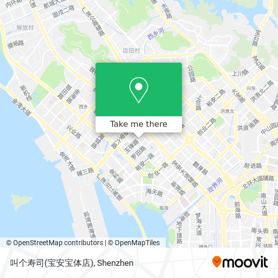叫个寿司(宝安宝体店) map