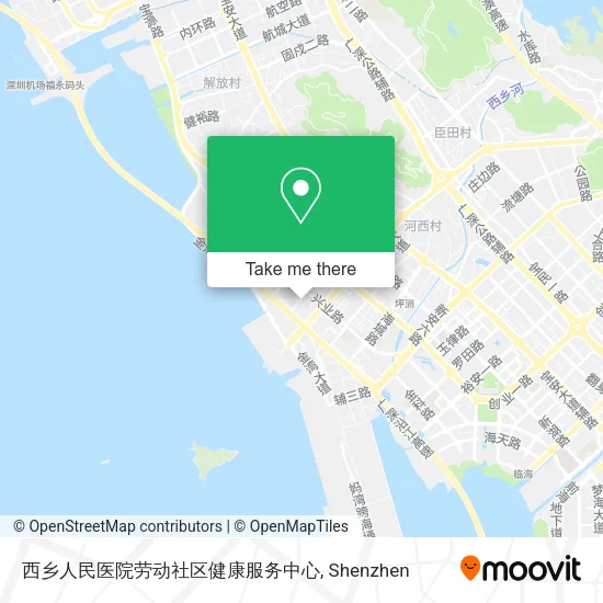 西乡人民医院劳动社区健康服务中心 map
