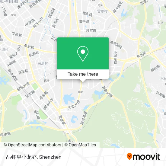 品虾皇小龙虾 map