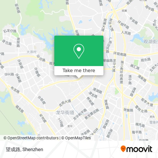 望成路 map