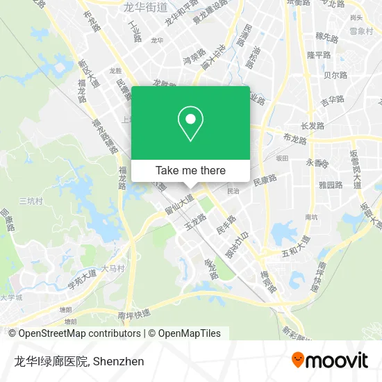 龙华l绿廊医院 map