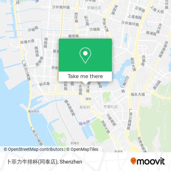 卜菲力牛排杯(同泰店) map