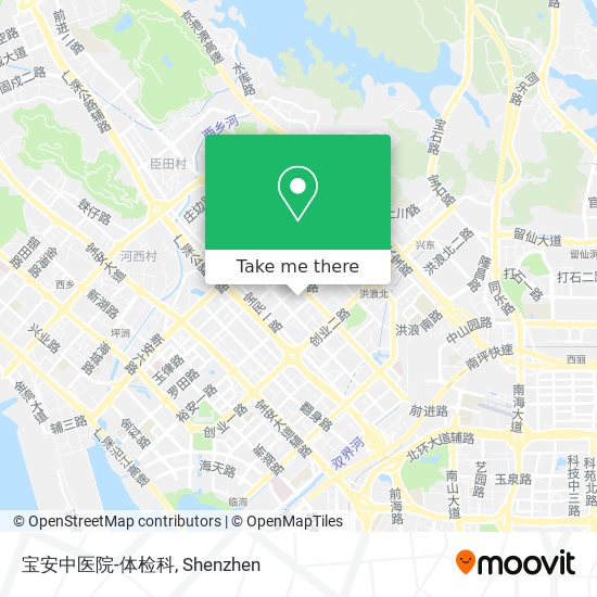 宝安中医院-体检科 map