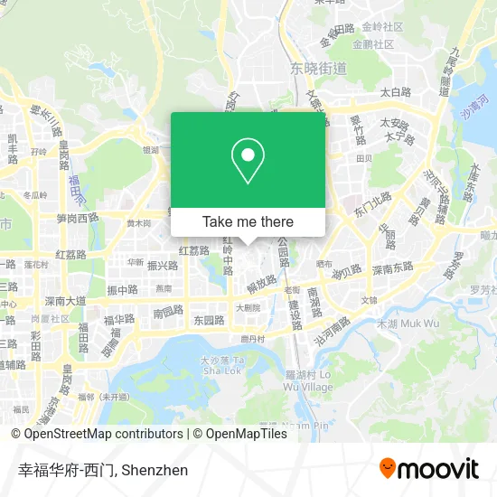 幸福华府-西门 map