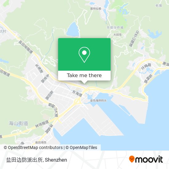 盐田边防派出所 map