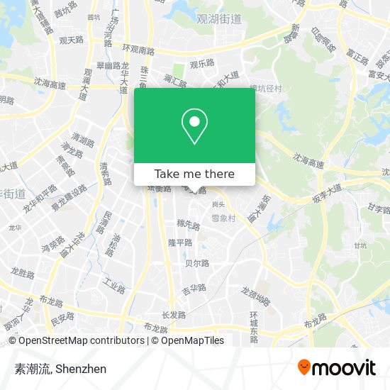 素潮流 map