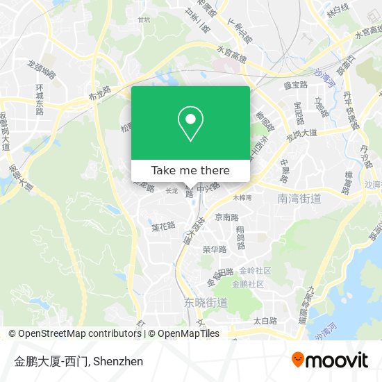 金鹏大厦-西门 map