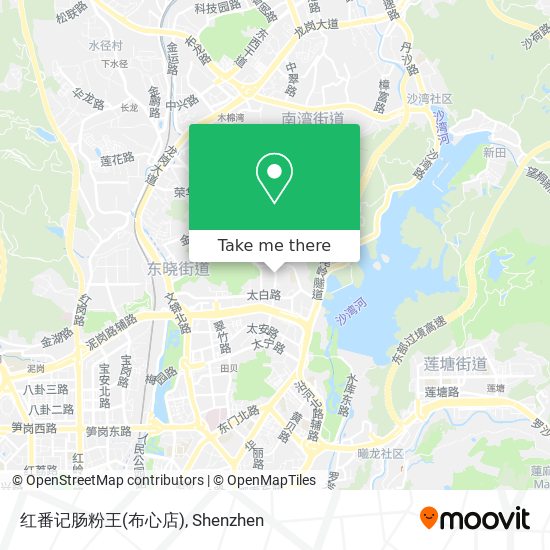 红番记肠粉王(布心店) map