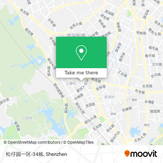 松仔园一区-34栋 map