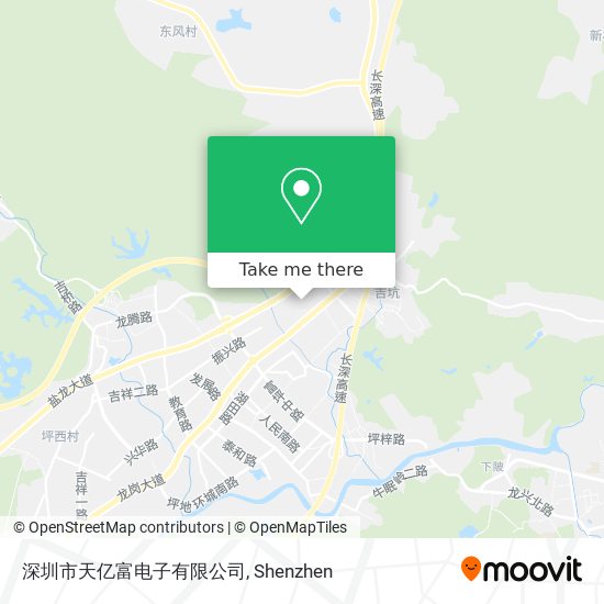 深圳市天亿富电子有限公司 map