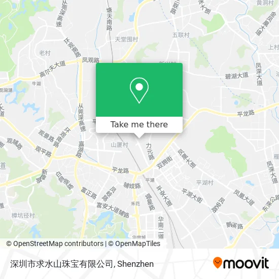 深圳市求水山珠宝有限公司 map